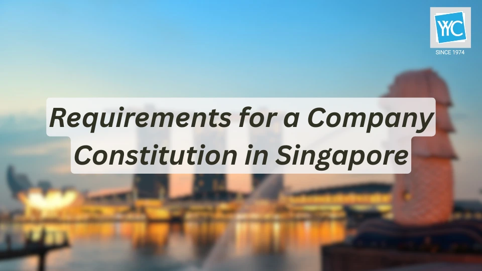 Requirements for a Company Constitution in Singapore Featured Image
