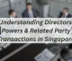 Understanding Directors’ Powers & Related Party Transactions in Singapore Featured Image