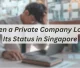 When a Private Company Loses Its Status in Singapore Featured Image